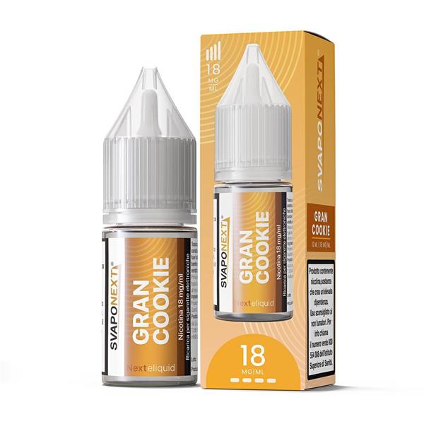 NEXT ELIQUID - GRAN COOKIE 18MG/ML