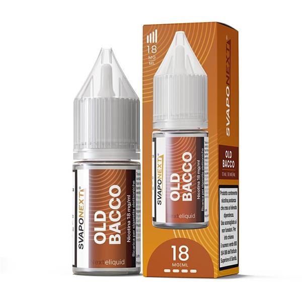 SVAPONEXT - NEXT ELIQUID - OLD BACCO 18 MG/ML