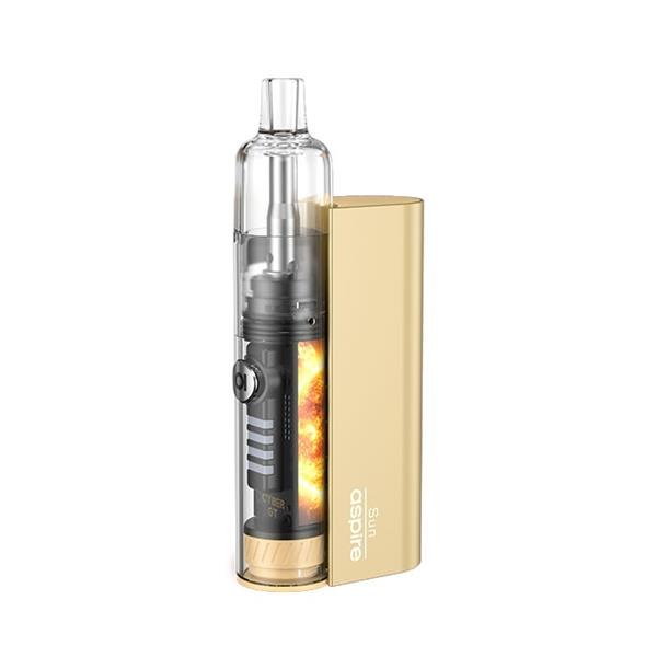 ASPIRE CYBER GT GALAXY POD MOD 2400mAh - GOLD SUN